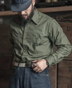 Bronson Mfg U.S.N. N-3 Utility Shirt><noscript><img width=