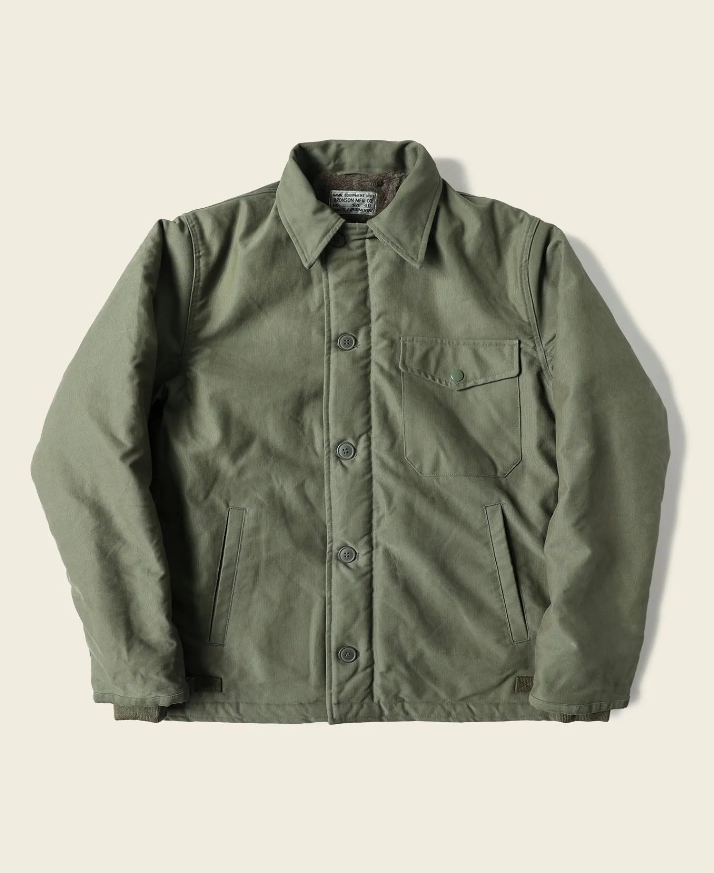 Bronson Mfg USN 1st A-2 Deck Jacket - Experimental Sample Type> Jackets & Coats