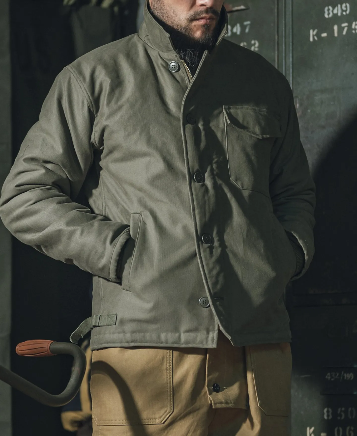 Bronson Mfg USN 1st A-2 Deck Jacket - Experimental Sample Type> Jackets & Coats