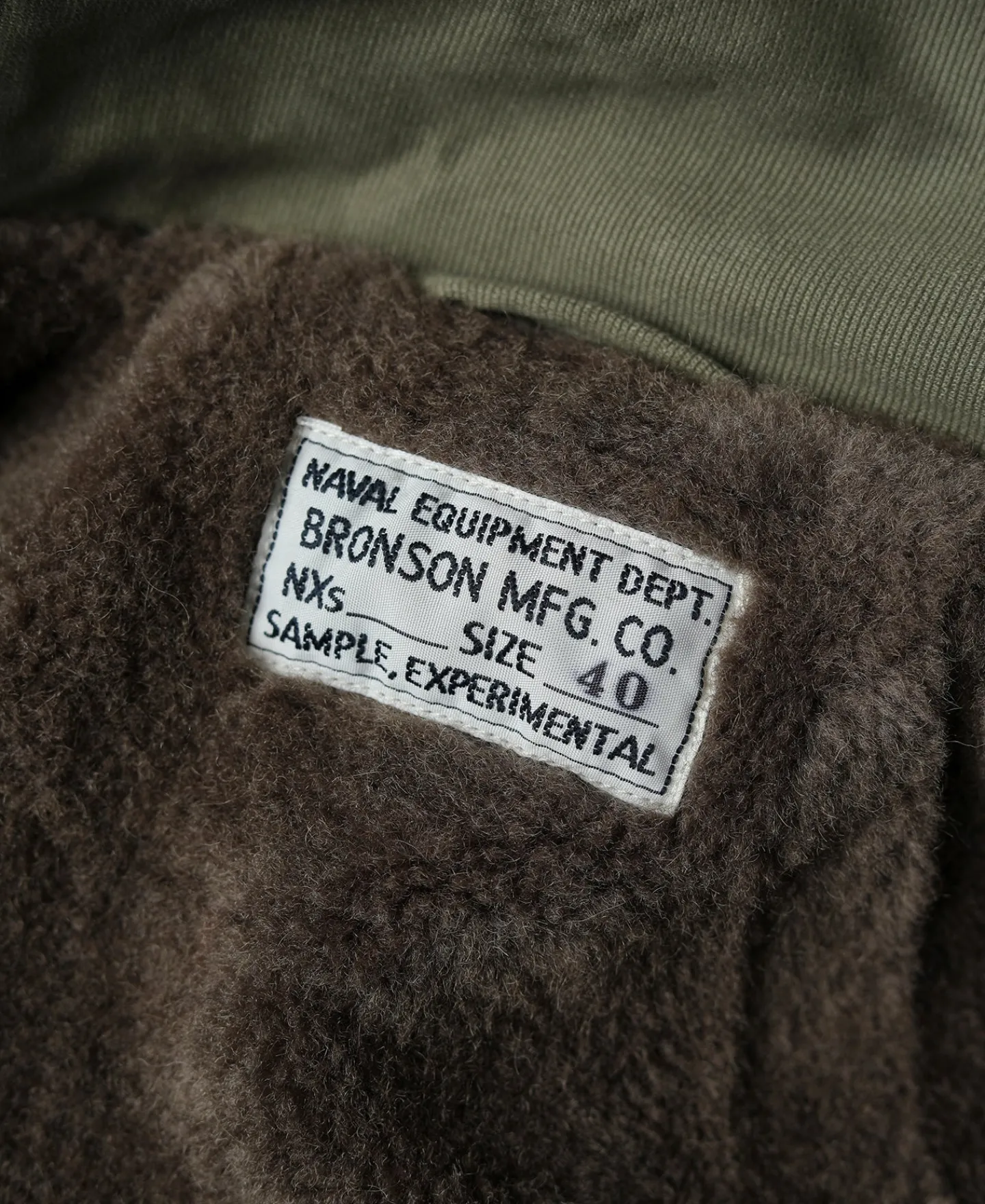 Bronson Mfg USN 1st A-2 Deck Jacket - Experimental Sample Type> Jackets & Coats
