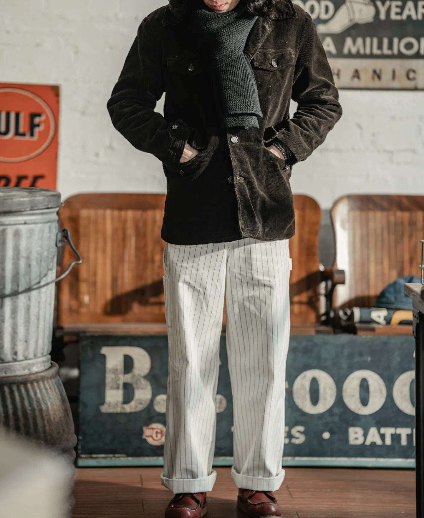 Bronson Mfg USN Wool Scarf -> Others