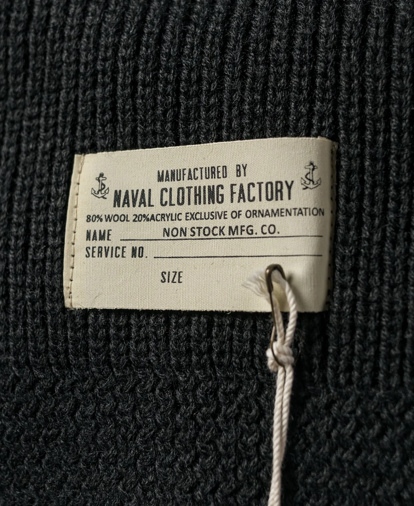 Bronson Mfg USN Wool Scarf -> Others