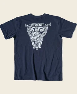 Bronson Mfg USNA Poseidon Graphic T-Shirt -> Short Sleeve T-Shirts|Graphic T-Shirts