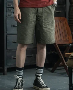 Bronson Mfg Vietnam War OG-107 Fatigue Utility Shorts -><noscript><img width=
