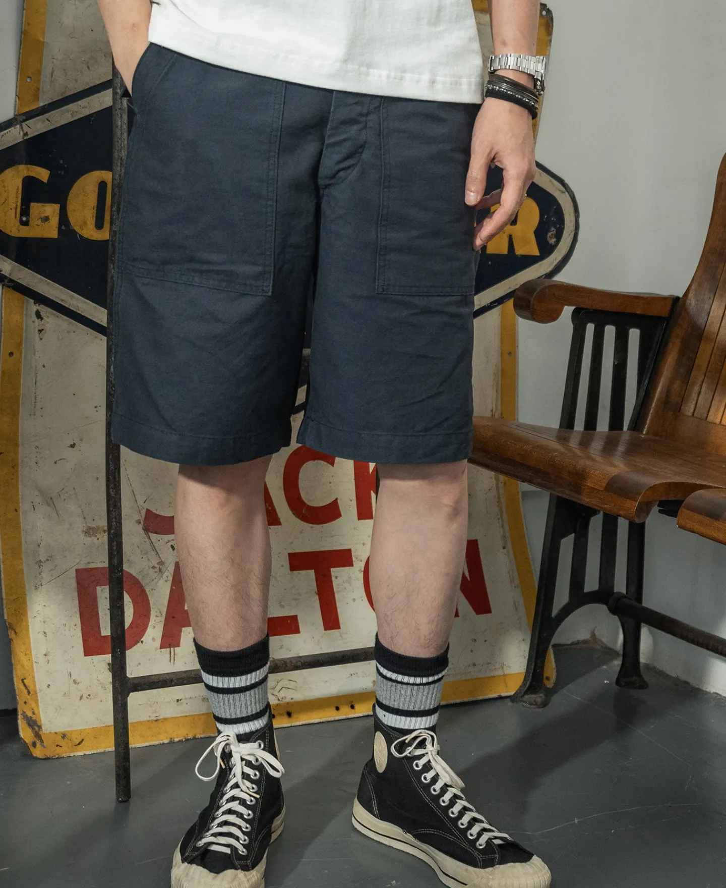 Bronson Mfg Vietnam War OG-107 Fatigue Utility Shorts -> Shorts