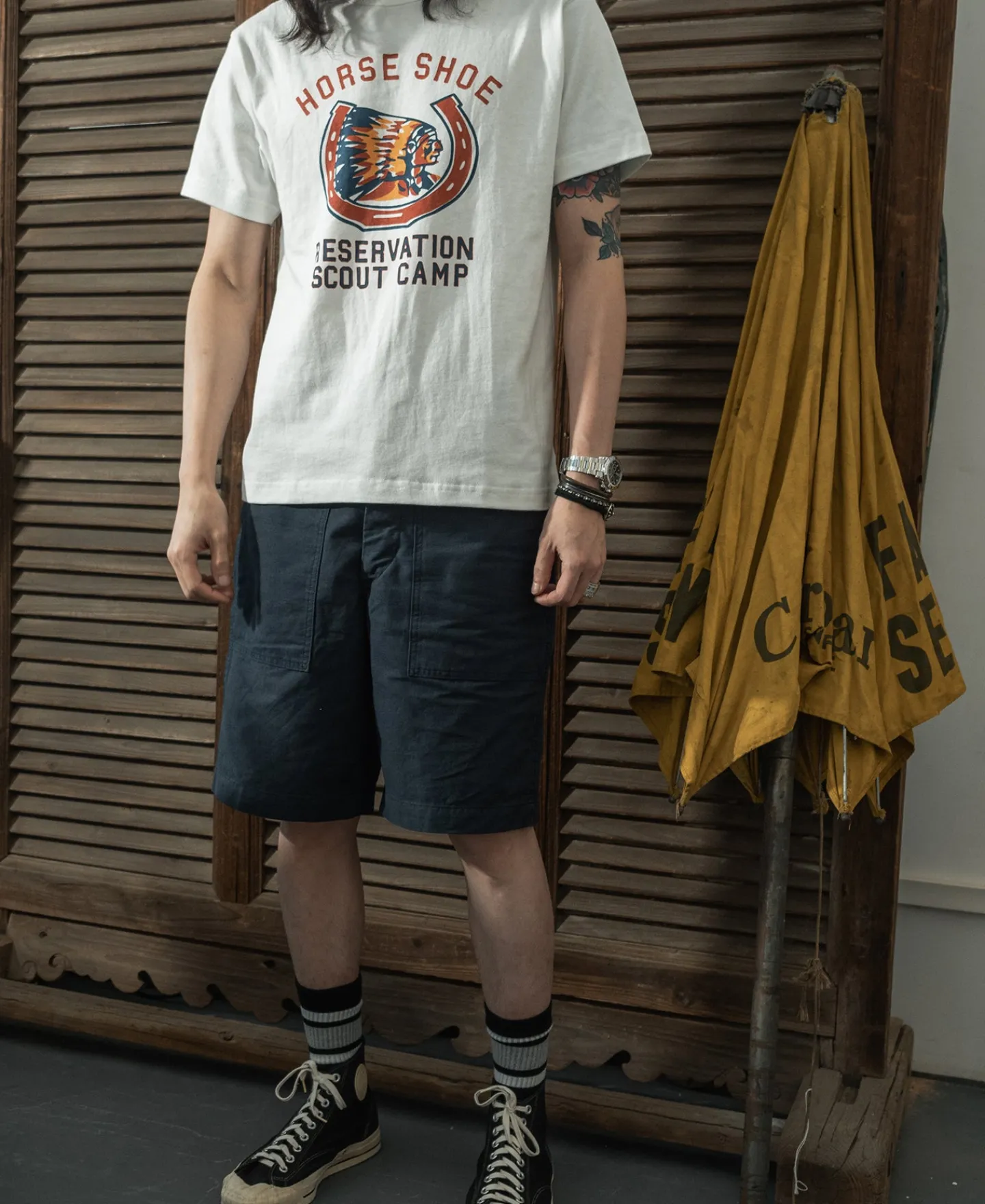Bronson Mfg Vietnam War OG-107 Fatigue Utility Shorts -> Shorts