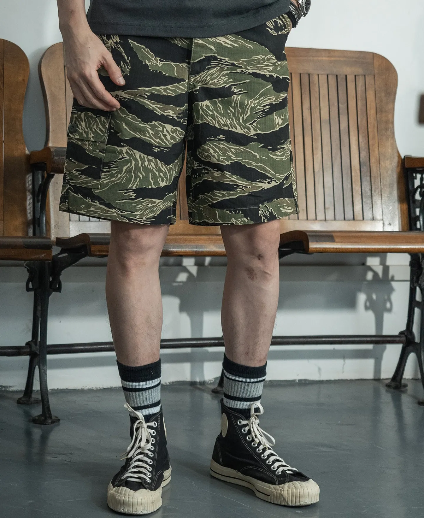 Bronson Mfg Vietnam War Tiger Shorts> Shorts