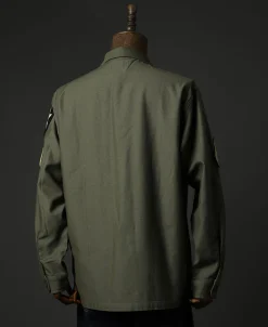 Bronson Mfg Vietnam War US Army OG-107 Fatigue Utility Shirt - Im Jin Scouts><noscript><img width=