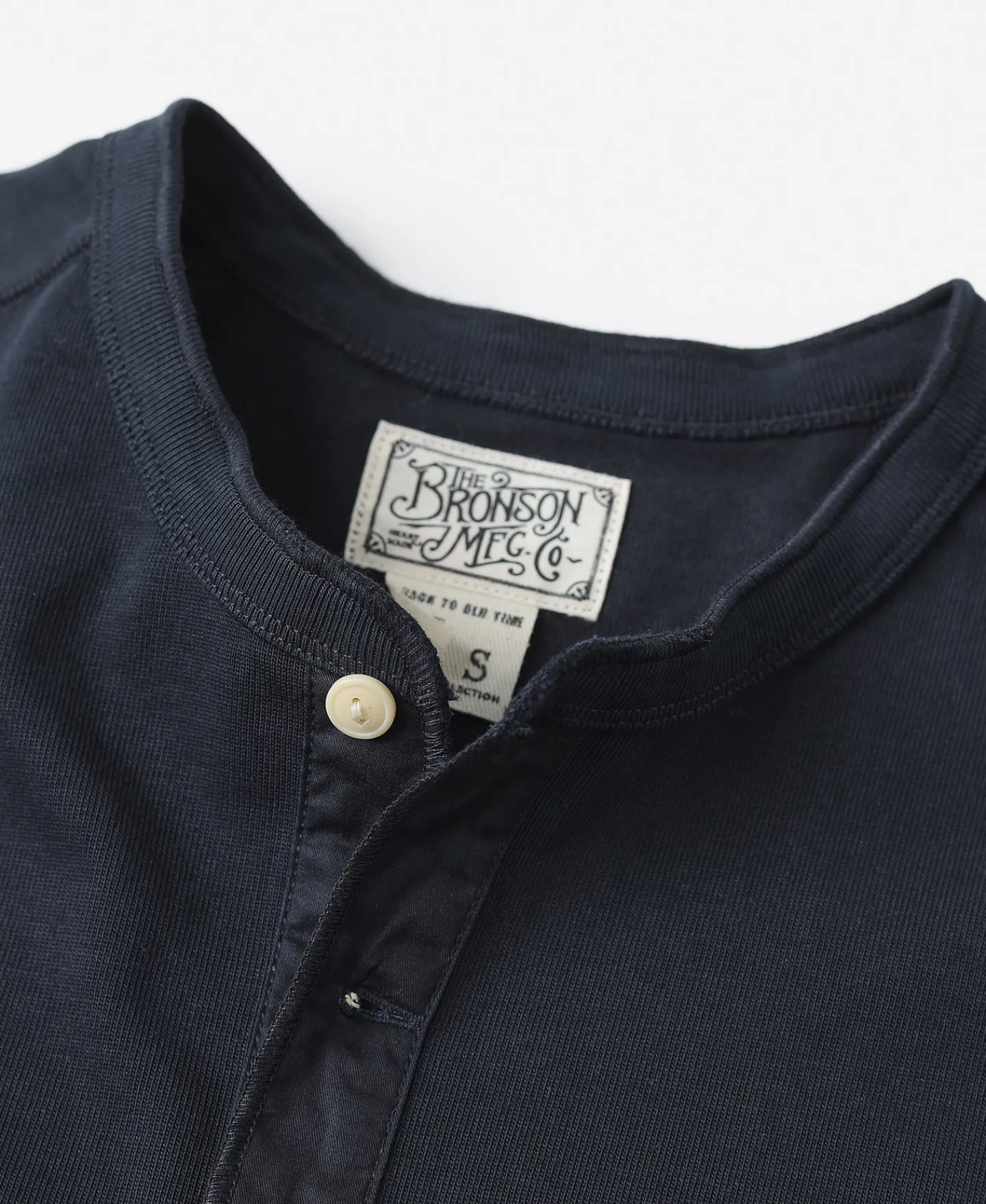 Bronson Mfg Vintage Long Sleeve Henley Shirt -> Long Sleeve T-Shirts|Henleys