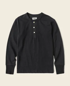 Bronson Mfg Vintage Long Sleeve Henley Shirt -> Long Sleeve T-Shirts|Henleys