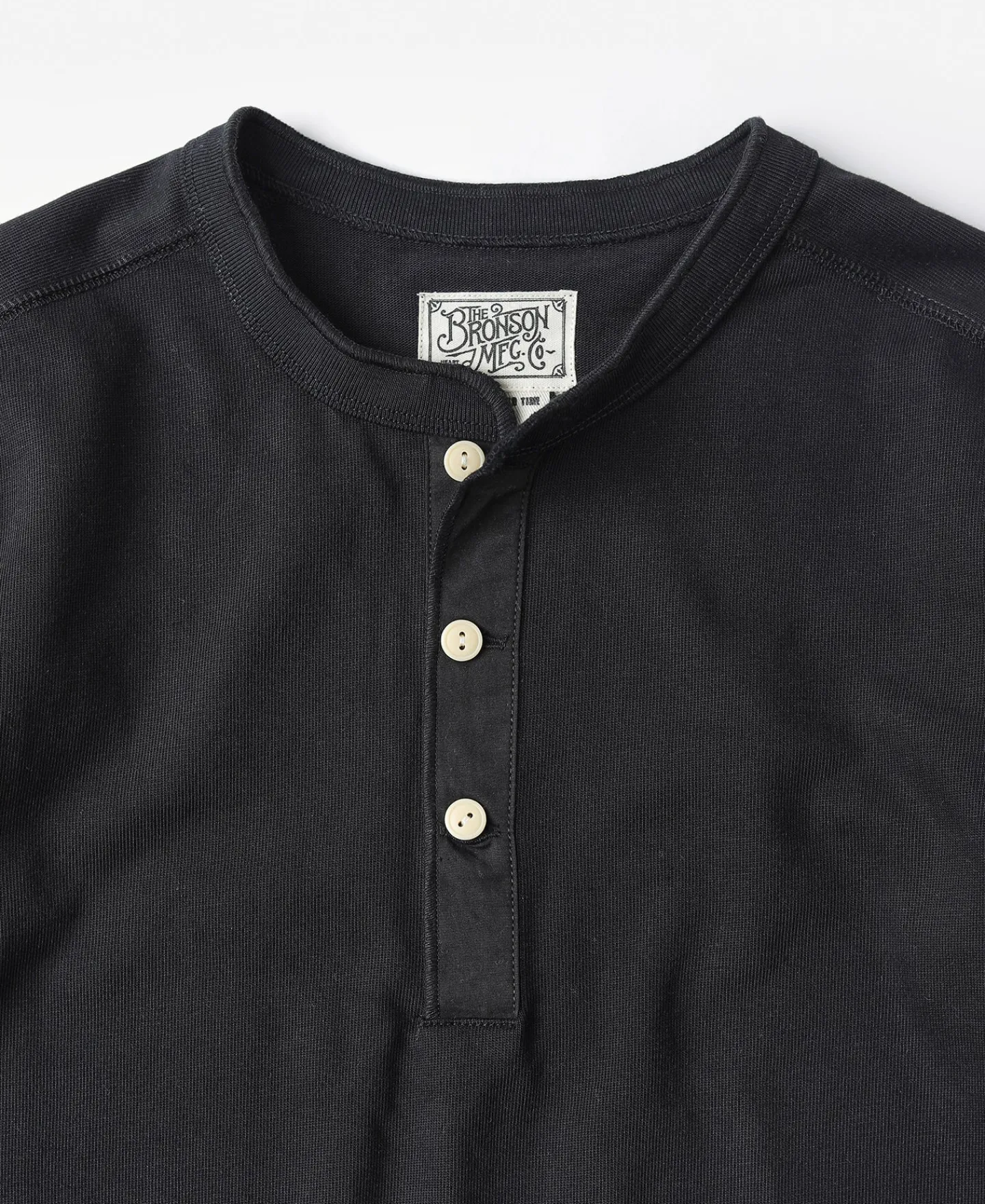 Bronson Mfg Vintage Long Sleeve Henley Shirt -> Long Sleeve T-Shirts|Henleys