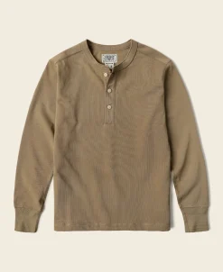 Bronson Mfg Vintage Long Sleeve Henley Shirt -> Long Sleeve T-Shirts|Henleys