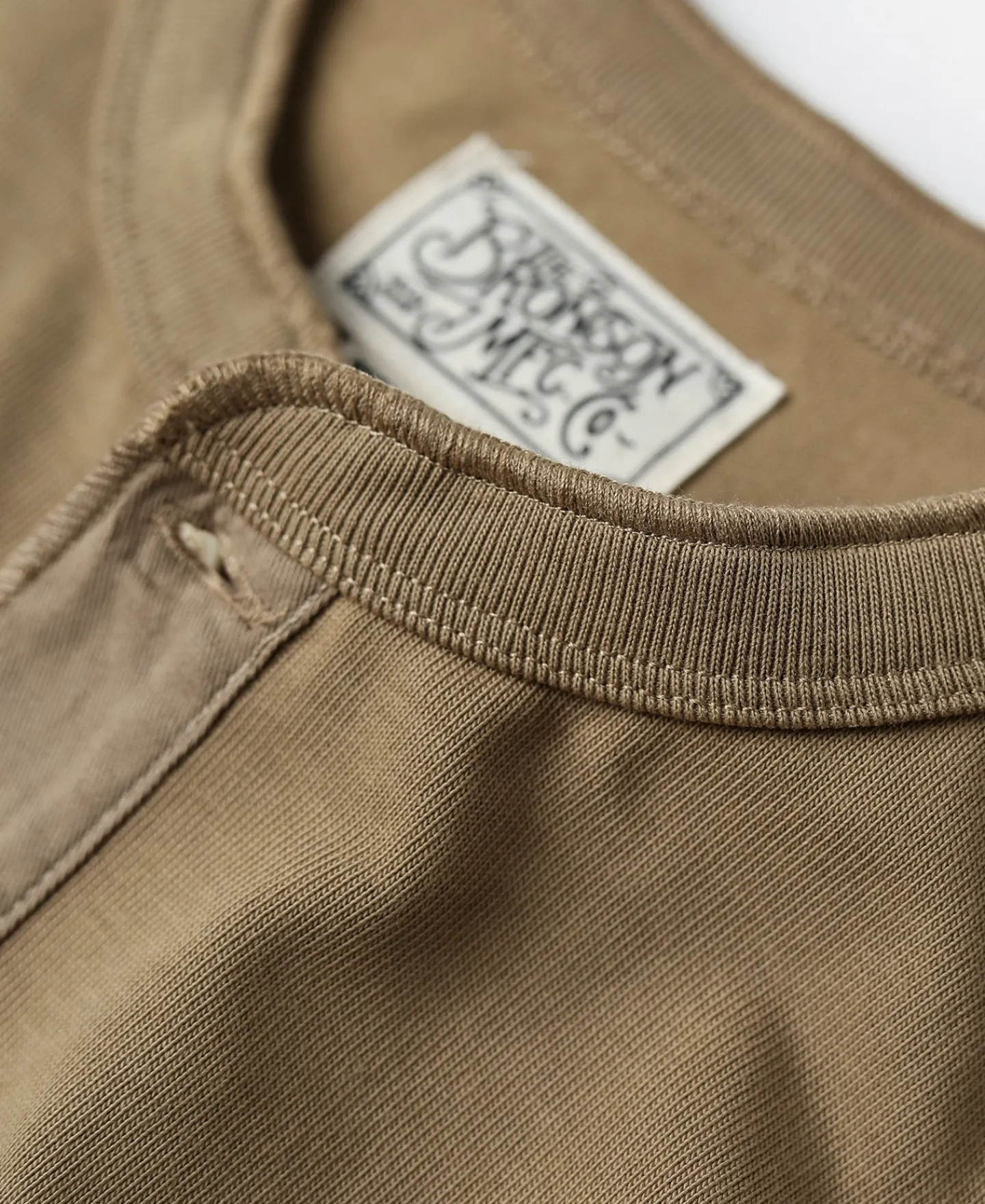 Bronson Mfg Vintage Long Sleeve Henley Shirt -> Long Sleeve T-Shirts|Henleys