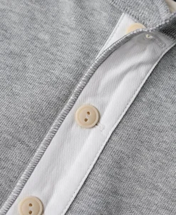 Bronson Mfg Vintage Long Sleeve Henley Shirt -><noscript><img width=