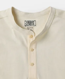 Bronson Mfg Vintage Long Sleeve Henley Shirt -><noscript><img width=