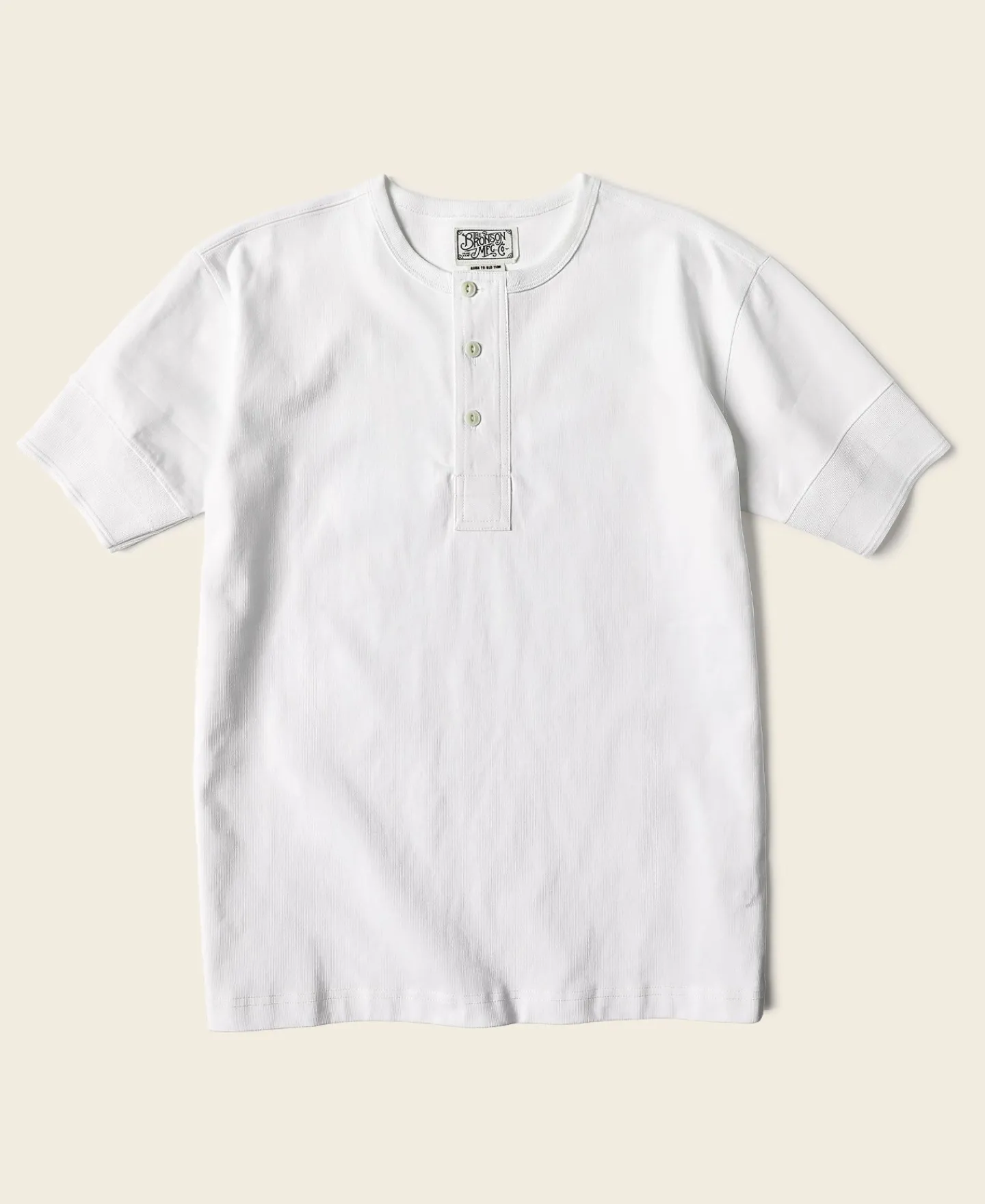 Bronson Mfg Vintage Short Sleeve Henley T-Shirt -> Short Sleeve T-Shirts|Henleys