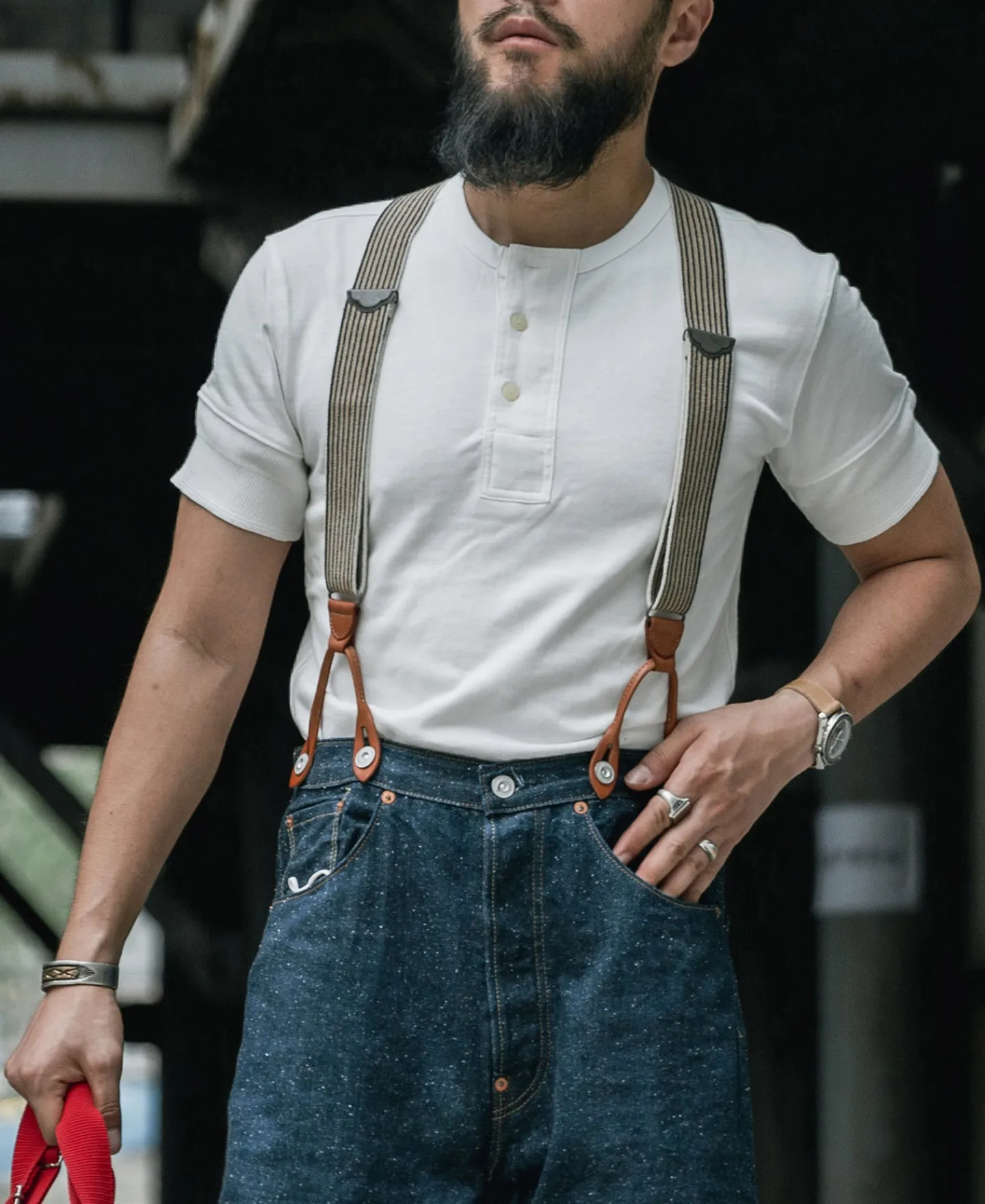 Bronson Mfg Vintage Short Sleeve Henley T-Shirt -> Short Sleeve T-Shirts|Henleys