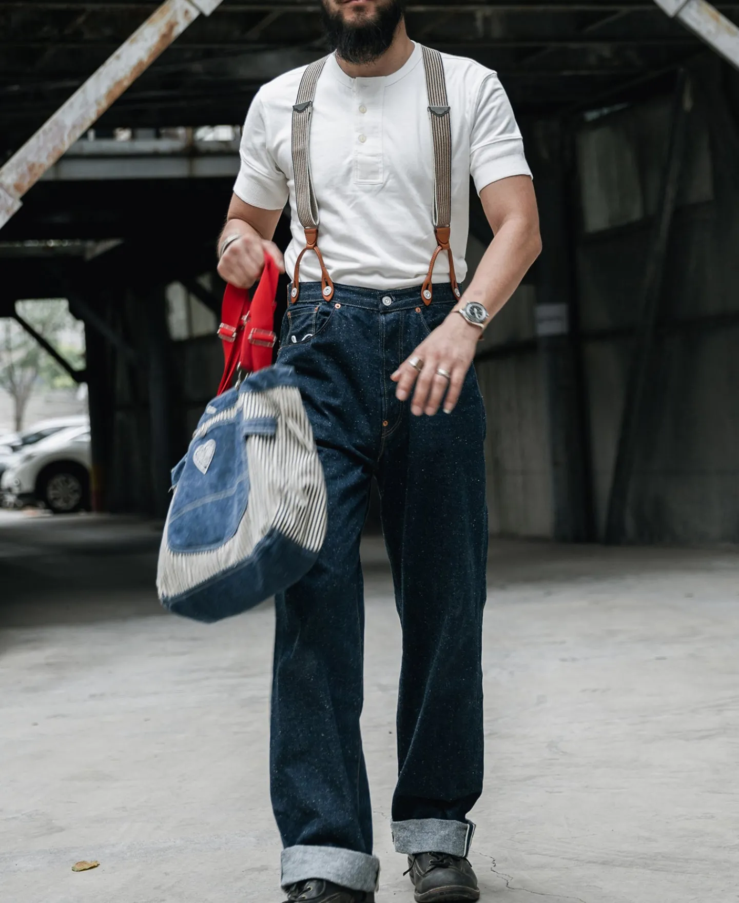 Bronson Mfg Vintage Short Sleeve Henley T-Shirt -> Short Sleeve T-Shirts|Henleys