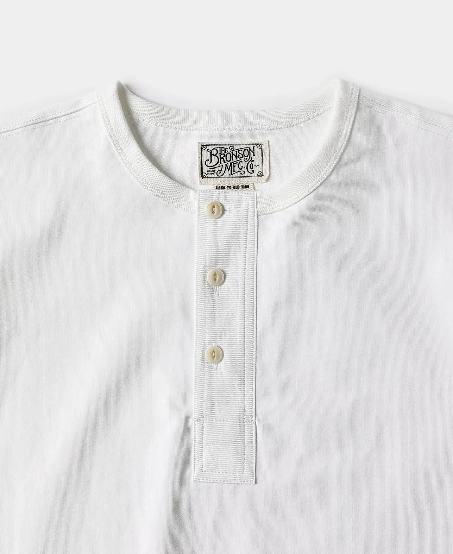 Bronson Mfg Vintage Short Sleeve Henley T-Shirt -> Short Sleeve T-Shirts|Henleys
