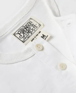 Bronson Mfg Vintage Short Sleeve Henley T-Shirt -><noscript><img data-lazyloaded=