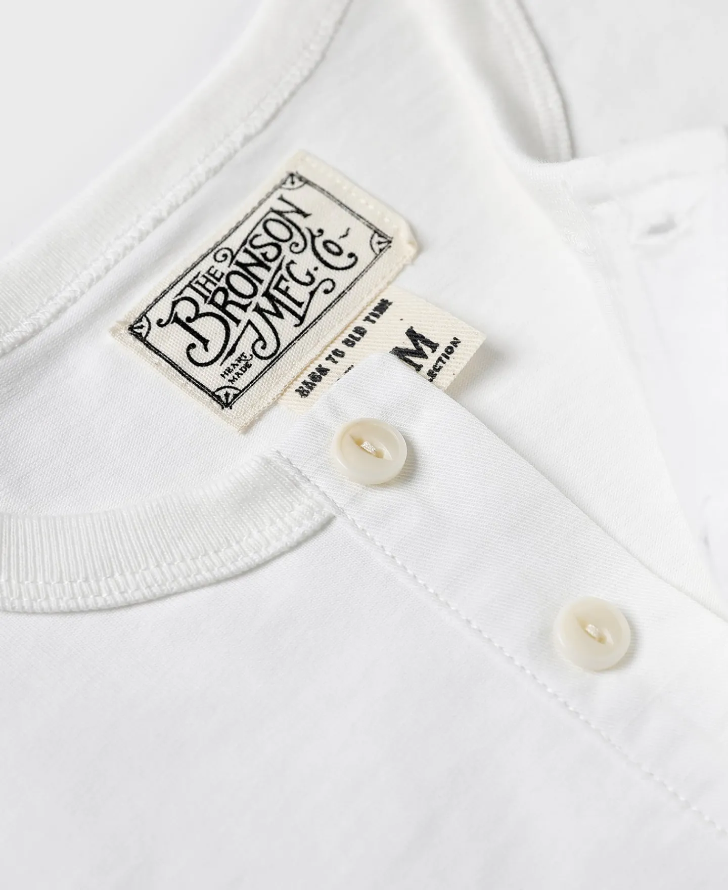 Bronson Mfg Vintage Short Sleeve Henley T-Shirt -> Short Sleeve T-Shirts|Henleys
