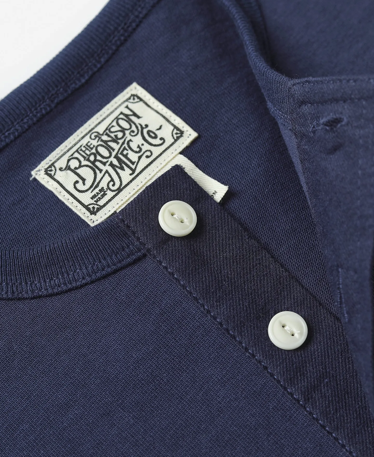Bronson Mfg Vintage Short Sleeve Henley T-Shirt -> Short Sleeve T-Shirts|Henleys