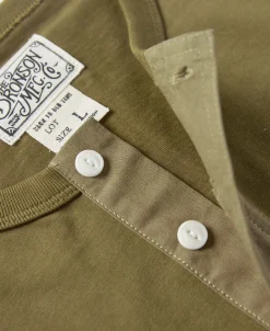 Bronson Mfg Vintage Short Sleeve Henley T-Shirt -><noscript><img width=