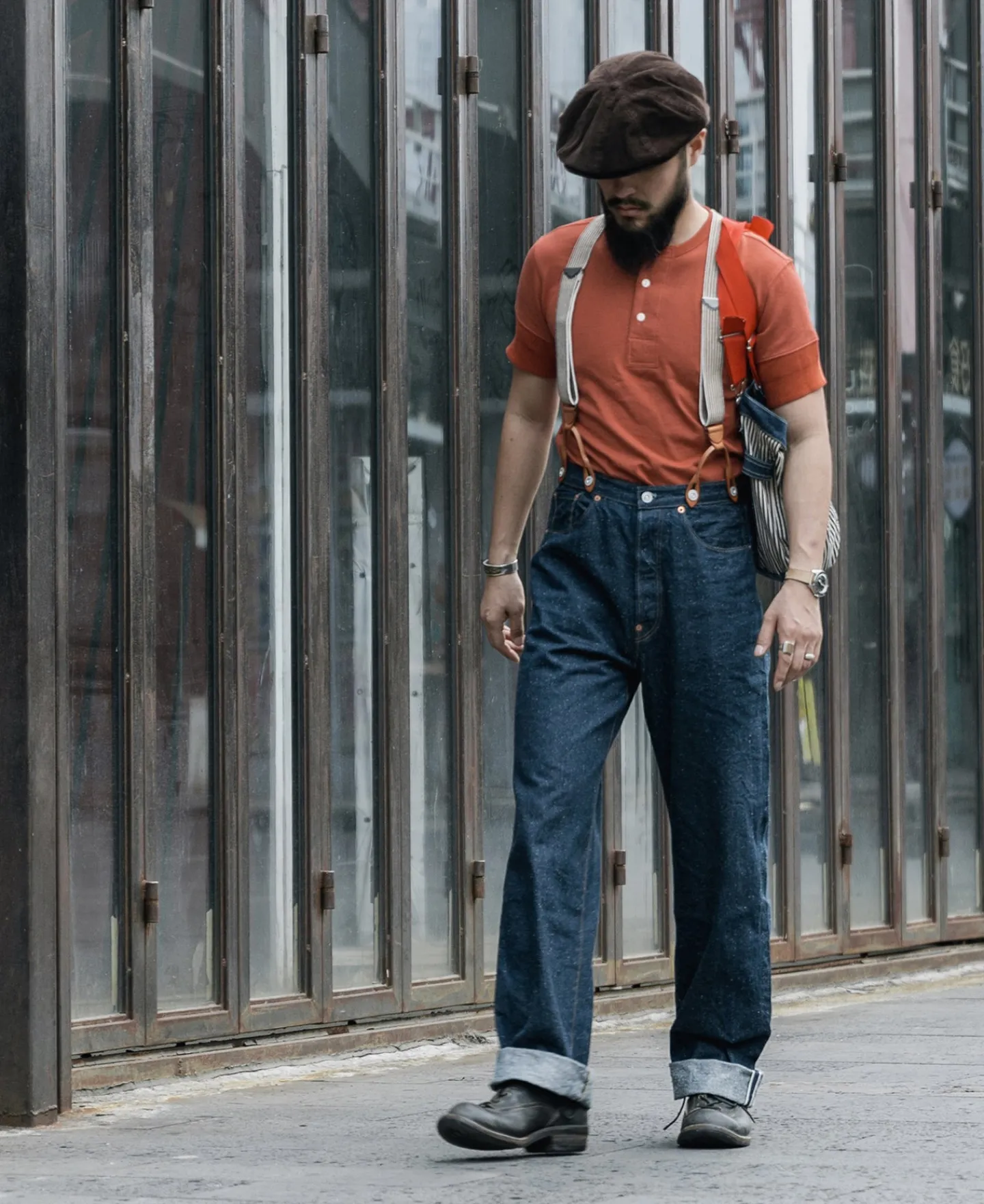 Bronson Mfg Vintage Short Sleeve Henley T-Shirt -> Short Sleeve T-Shirts|Henleys