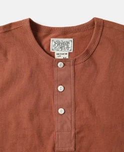 Bronson Mfg Vintage Short Sleeve Henley T-Shirt -><noscript><img width=