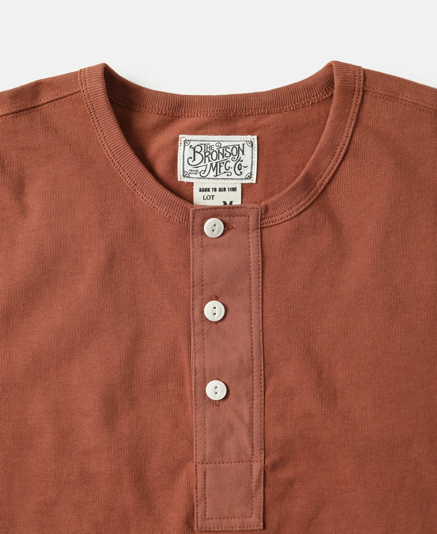 Bronson Mfg Vintage Short Sleeve Henley T-Shirt -> Short Sleeve T-Shirts|Henleys