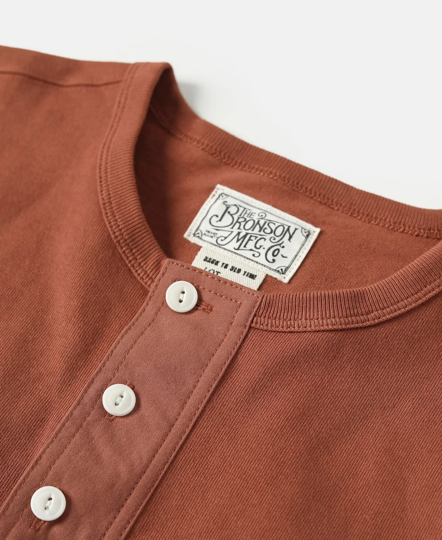 Bronson Mfg Vintage Short Sleeve Henley T-Shirt -> Short Sleeve T-Shirts|Henleys
