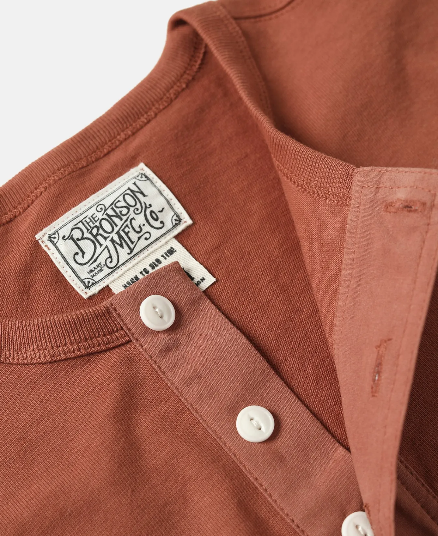 Bronson Mfg Vintage Short Sleeve Henley T-Shirt -> Short Sleeve T-Shirts|Henleys