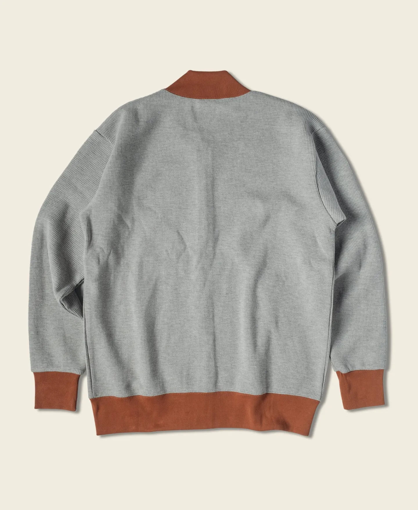 Bronson Mfg Waffle Cotton Full-Zip Track Jacket -> Jackets & Coats