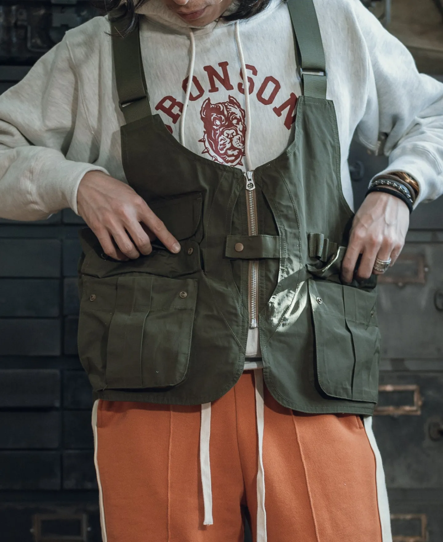 Bronson Mfg Waterproof Camping Hunting Nylon Vest -> Vests