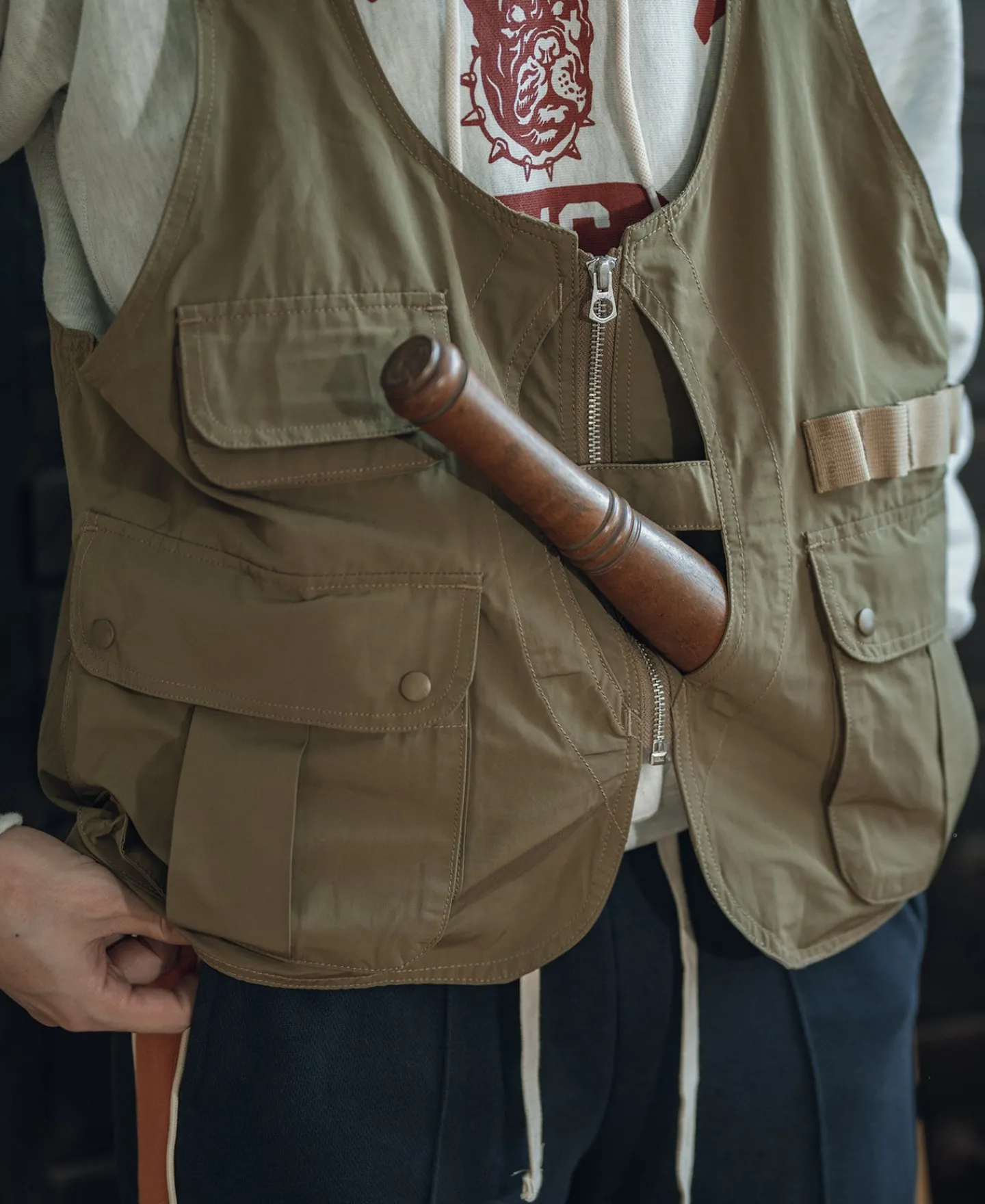 Bronson Mfg Waterproof Camping Hunting Nylon Vest -> Vests