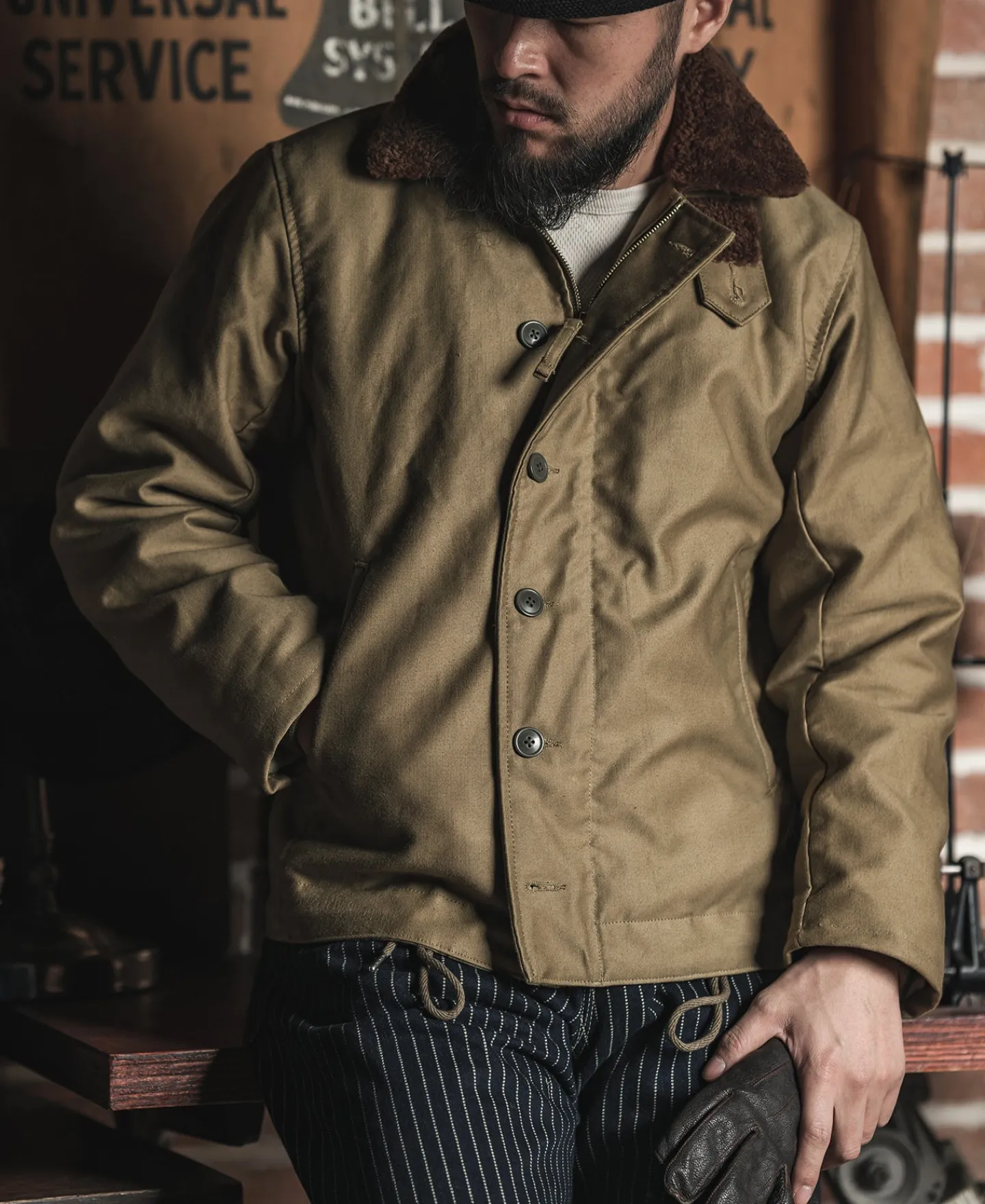 Bronson Mfg WWII Early Model Submarine N-1 Deck Jacket> Jackets & Coats