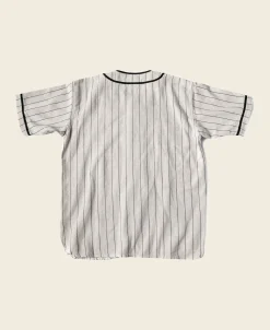Bronson Mfg WWII Military Baseball Shirt - AIEA NH> Short Sleeve Shirts