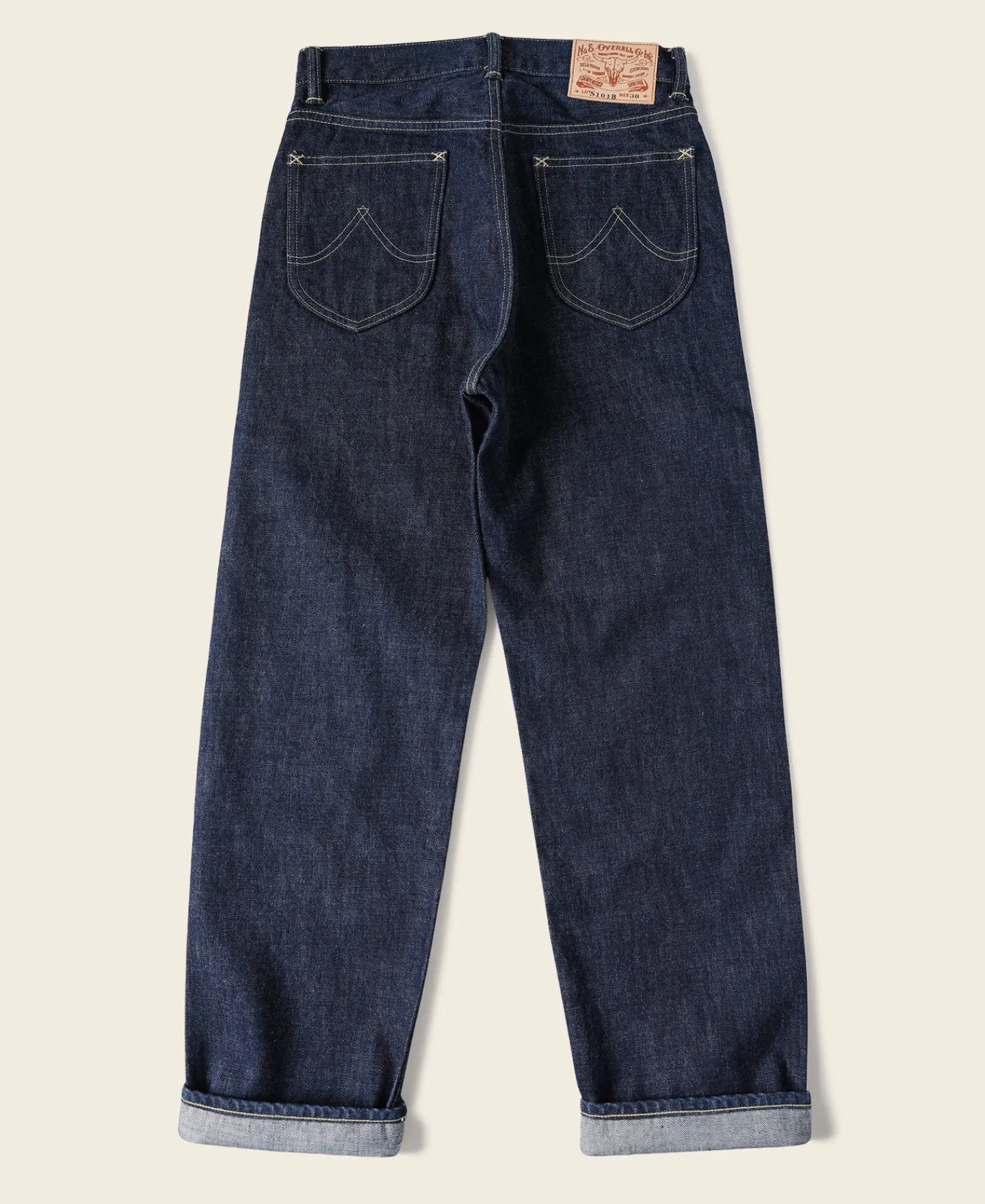 Bronson Mfg WWII Simplified Model Cowboy Selvedge Denim Jeans> Jeans|Pants & Trousers