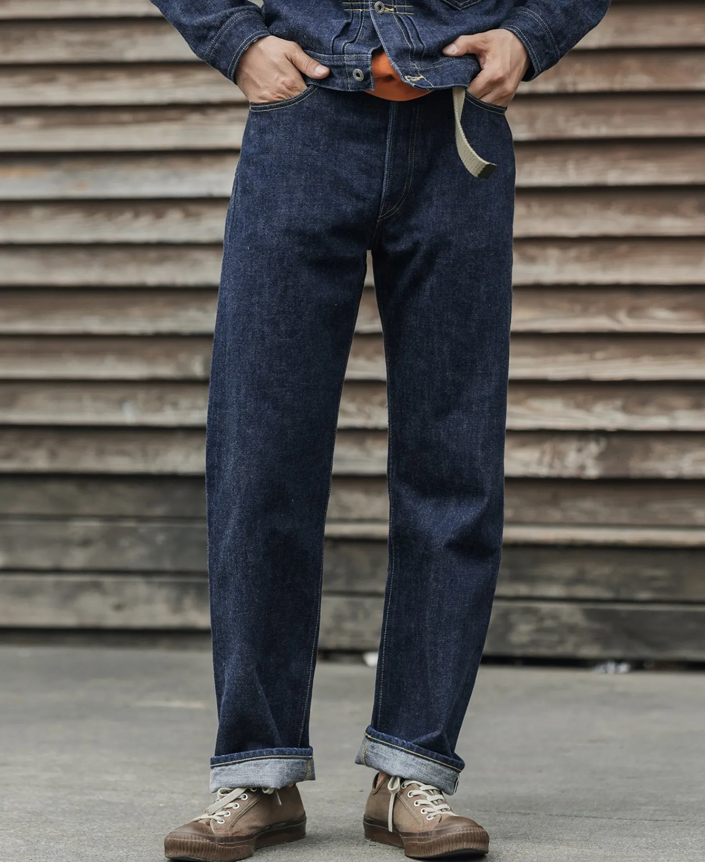 Bronson Mfg WWII Simplified Model Cowboy Selvedge Denim Jeans> Jeans|Pants & Trousers
