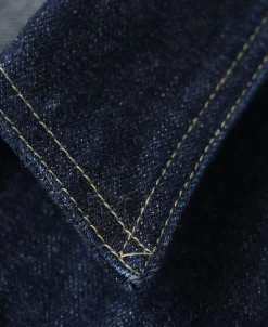 Bronson Mfg WWII Simplified Model Cowboy Selvedge Denim Jacket><noscript><img width=