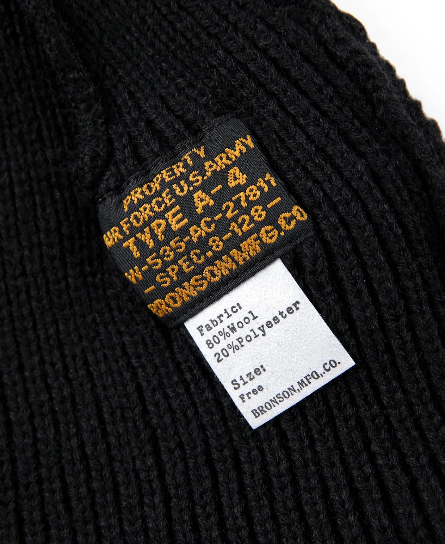 Bronson Mfg WWII USAAF A-4 Watch Cap -> Hats & Caps