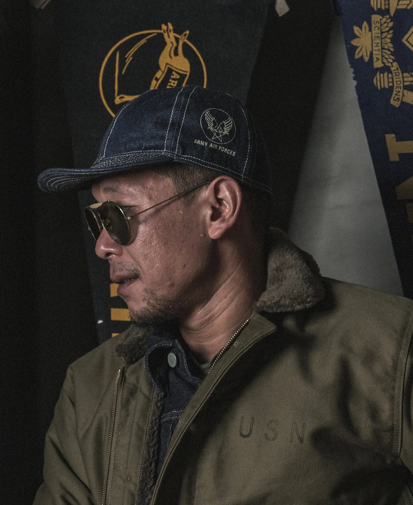 Bronson Mfg WWII USAAF Type A-3 Cap -> Hats & Caps