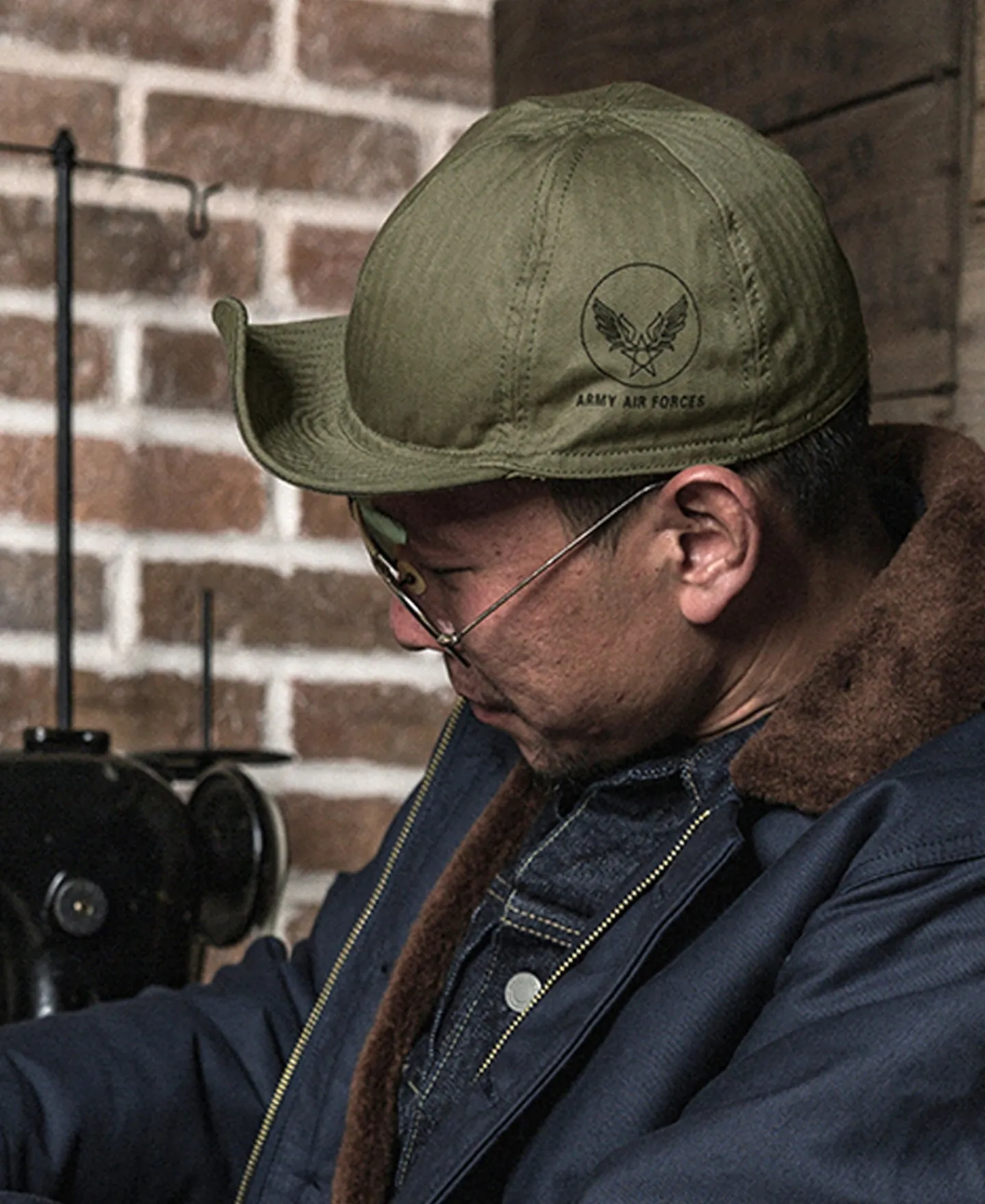 Bronson Mfg WWII USAAF Type A-3 Cap -> Hats & Caps
