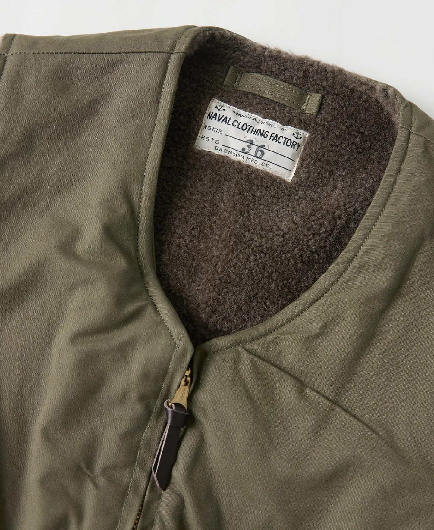 Bronson Mfg WWII USMC Pile-lined Vest (Modified)> Vests