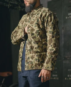 Bronson Mfg WWII USMC Type P-44 HBT Duck Hunter Jacket><noscript><img width=