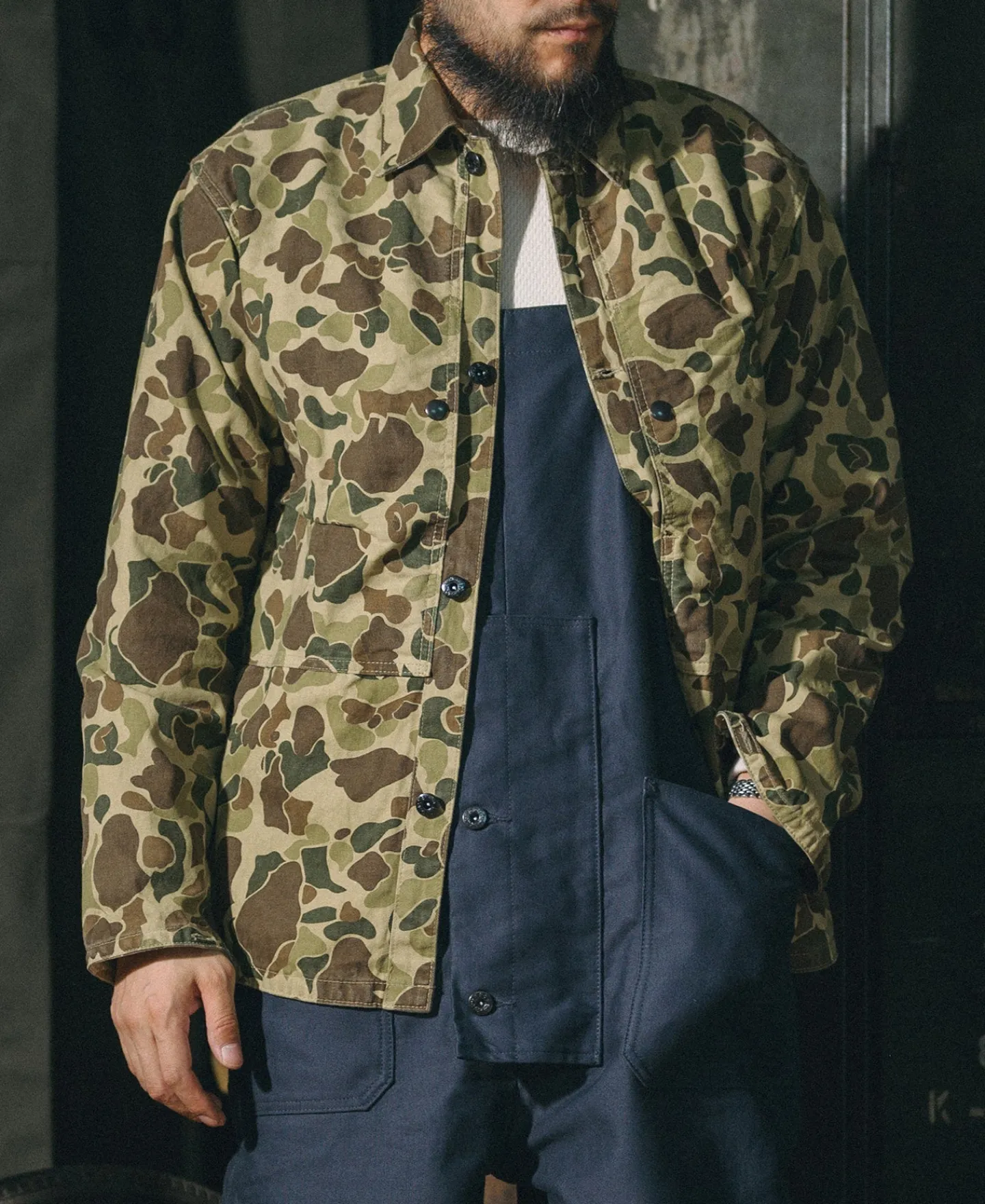 Bronson Mfg WWII USMC Type P-44 HBT Duck Hunter Jacket> Jackets & Coats