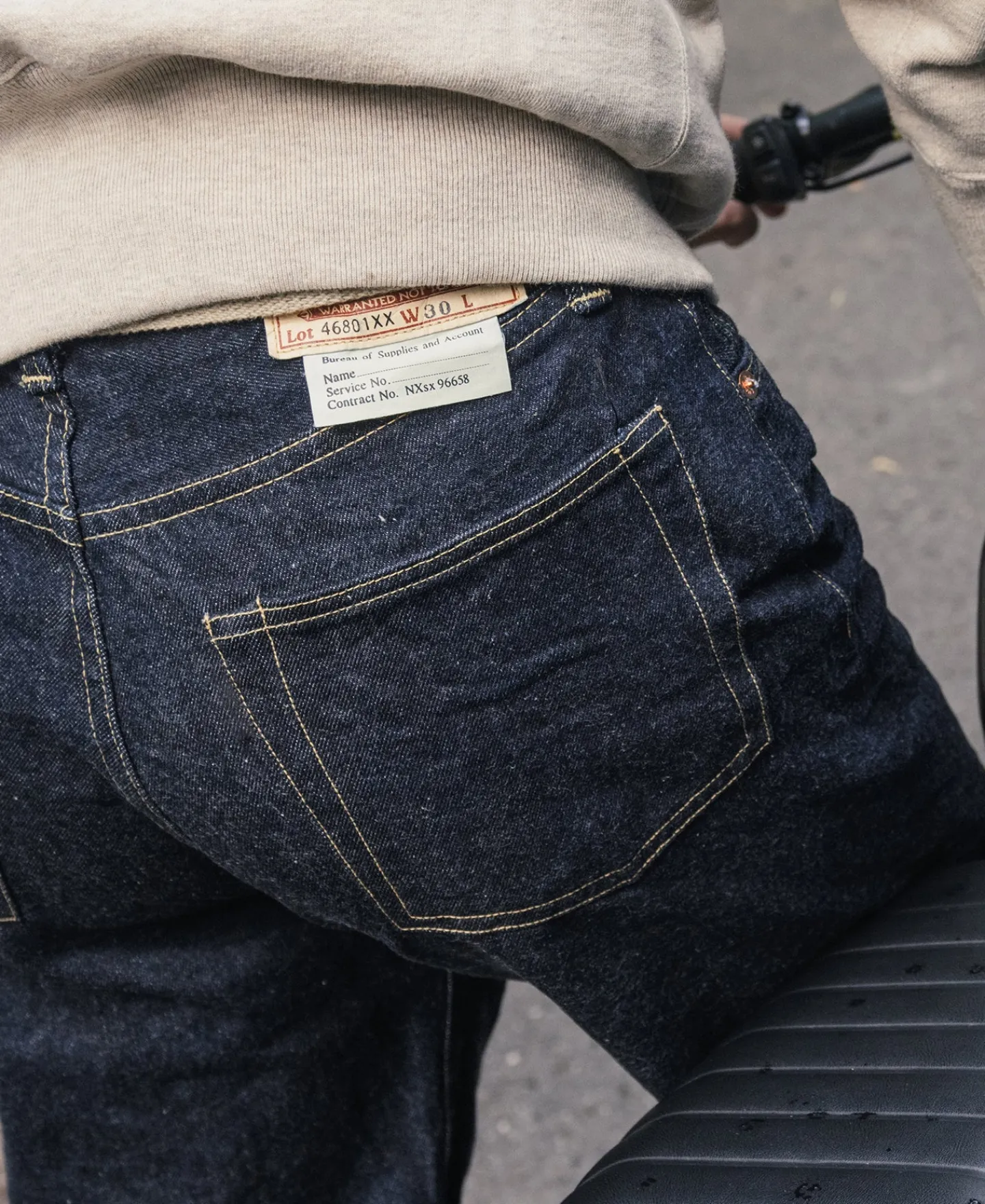 Bronson Mfg 46801XX 1946 NEX Model Selvedge Denim Jeans> Jeans|Pants & Trousers